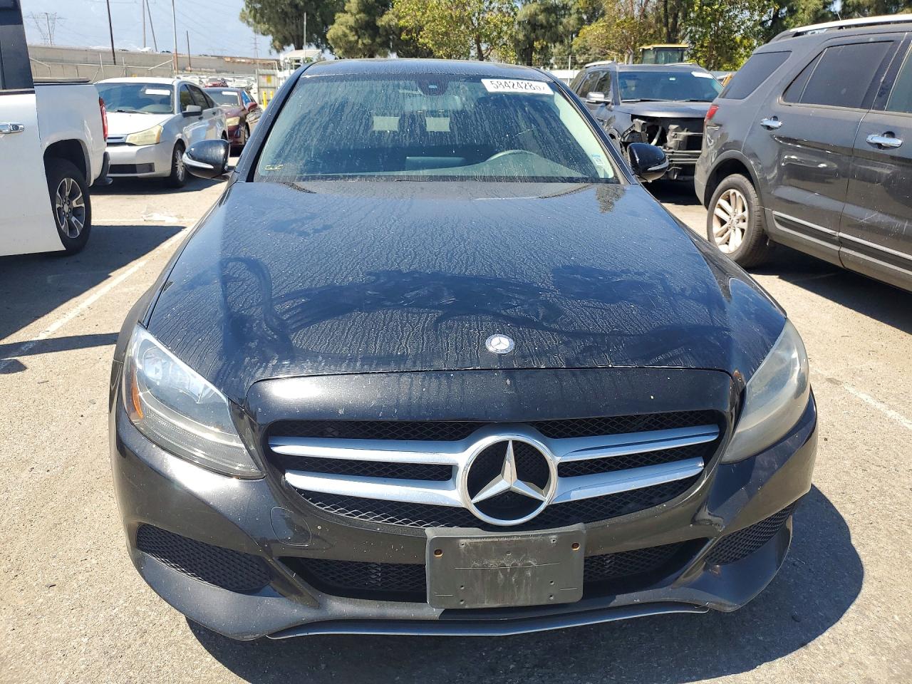 2015 Mercedes-benz C 300 Черный vin: 55SWF4JB4FU072716