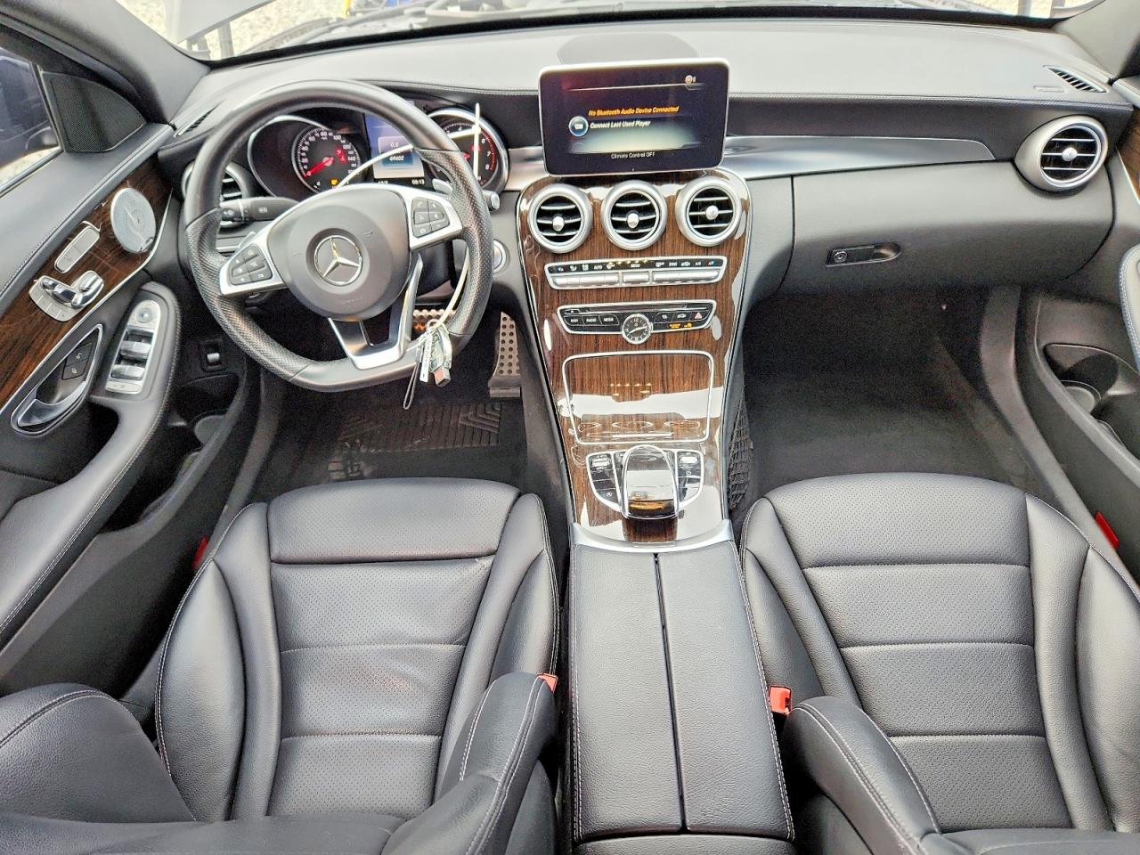 2015 Mercedes-benz C 300 Black vin: 55SWF4JB4FU075096