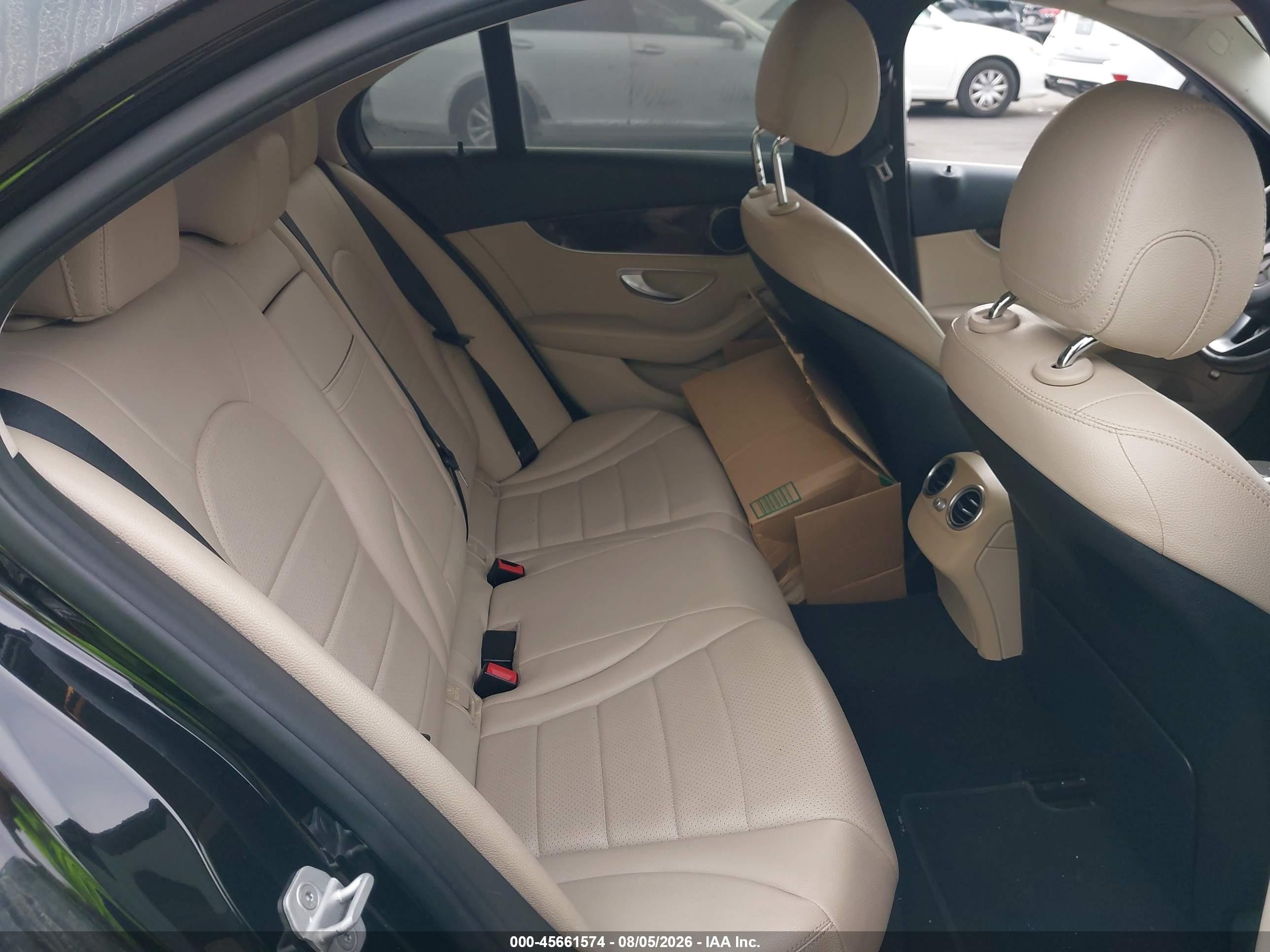 2015 Mercedes-benz C 300 Luxury/sport Black vin: 55SWF4JB4FU076216
