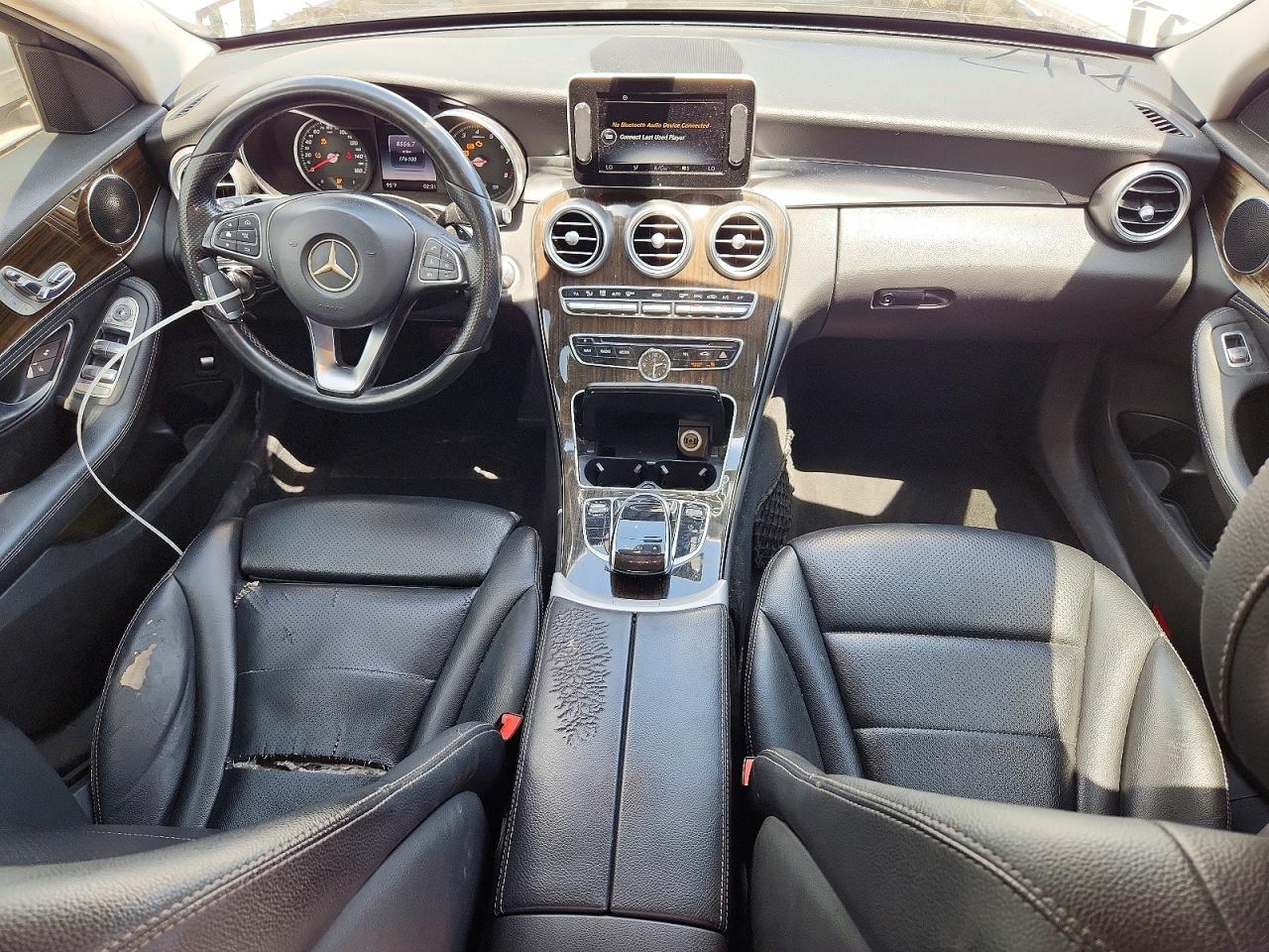 2015 Mercedes-benz C 300 Silver vin: 55SWF4JB4FU094148