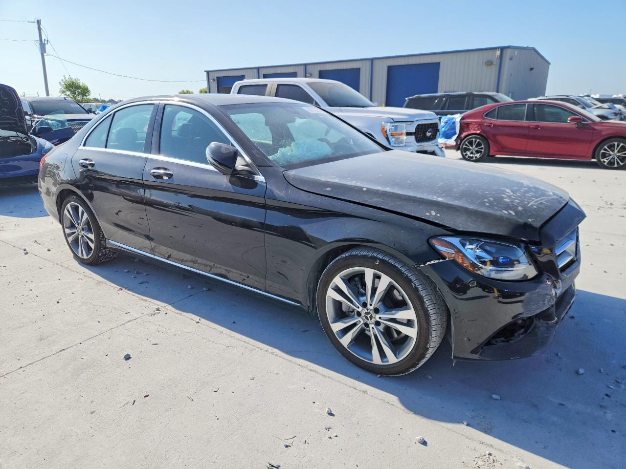 2018 Mercedes-benz C 300 Black vin: 55SWF4JB4JU279308