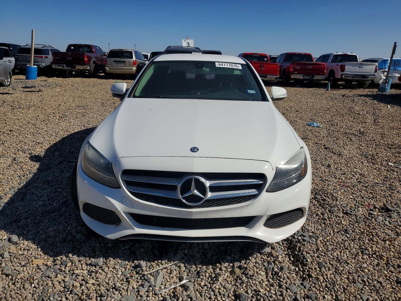 2015 Mercedes-benz C 300 Белый vin: 55SWF4JB5FU049669