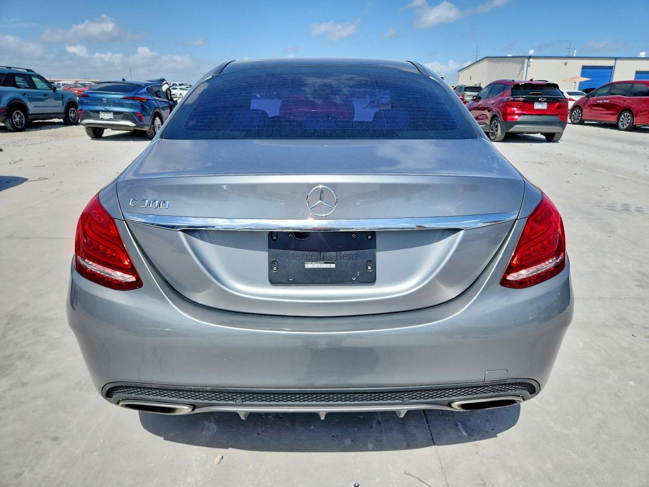 2015 Mercedes-benz C 300 Gray vin: 55SWF4JB5FU063751