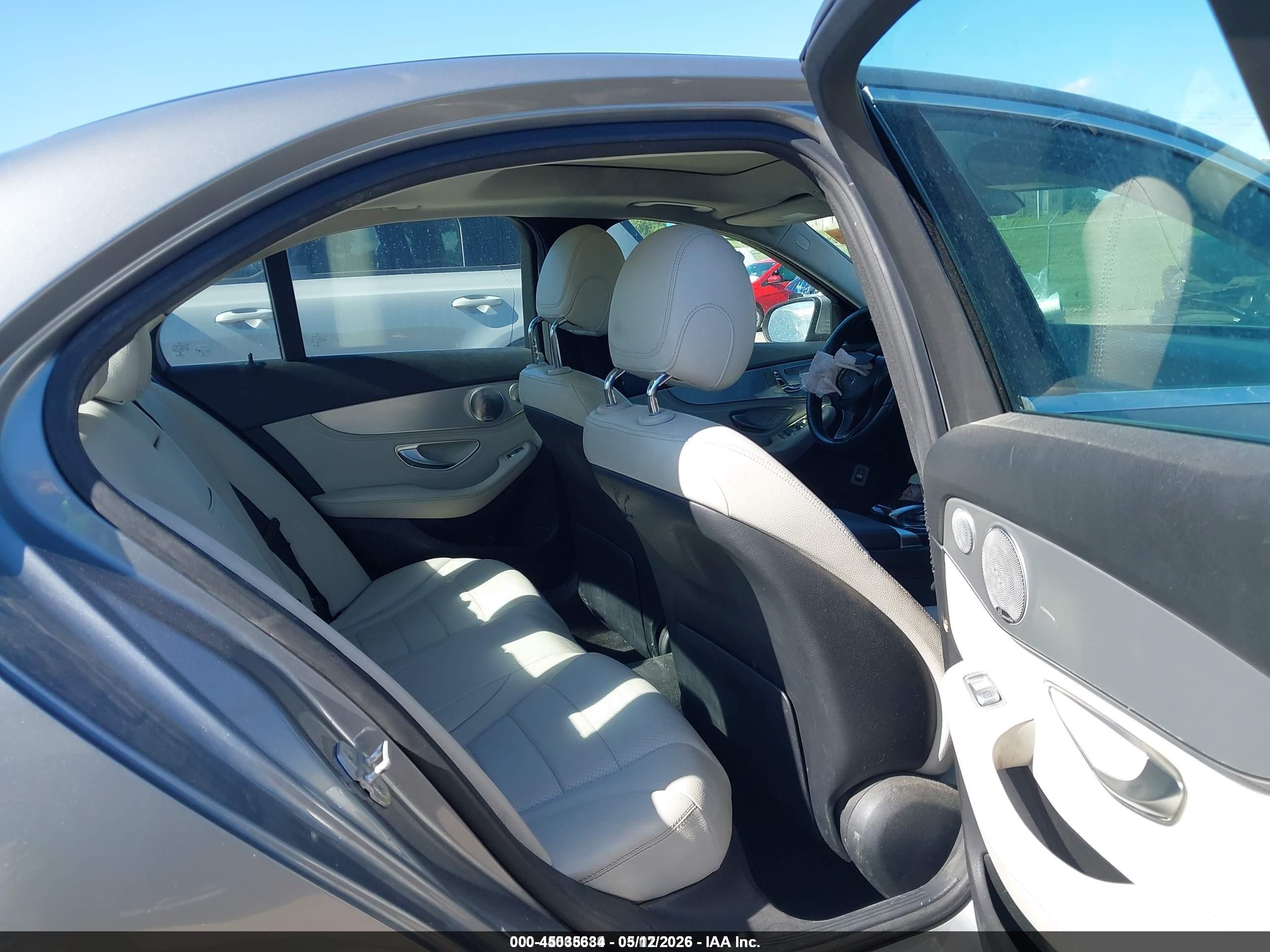 2015 Mercedes-benz C 300 Luxury/sport Gray vin: 55SWF4JB5FU085460