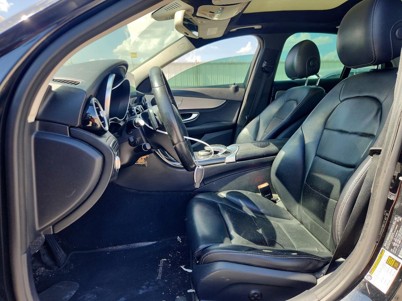 2015 Mercedes-benz C 300 Black vin: 55SWF4JB5FU087581