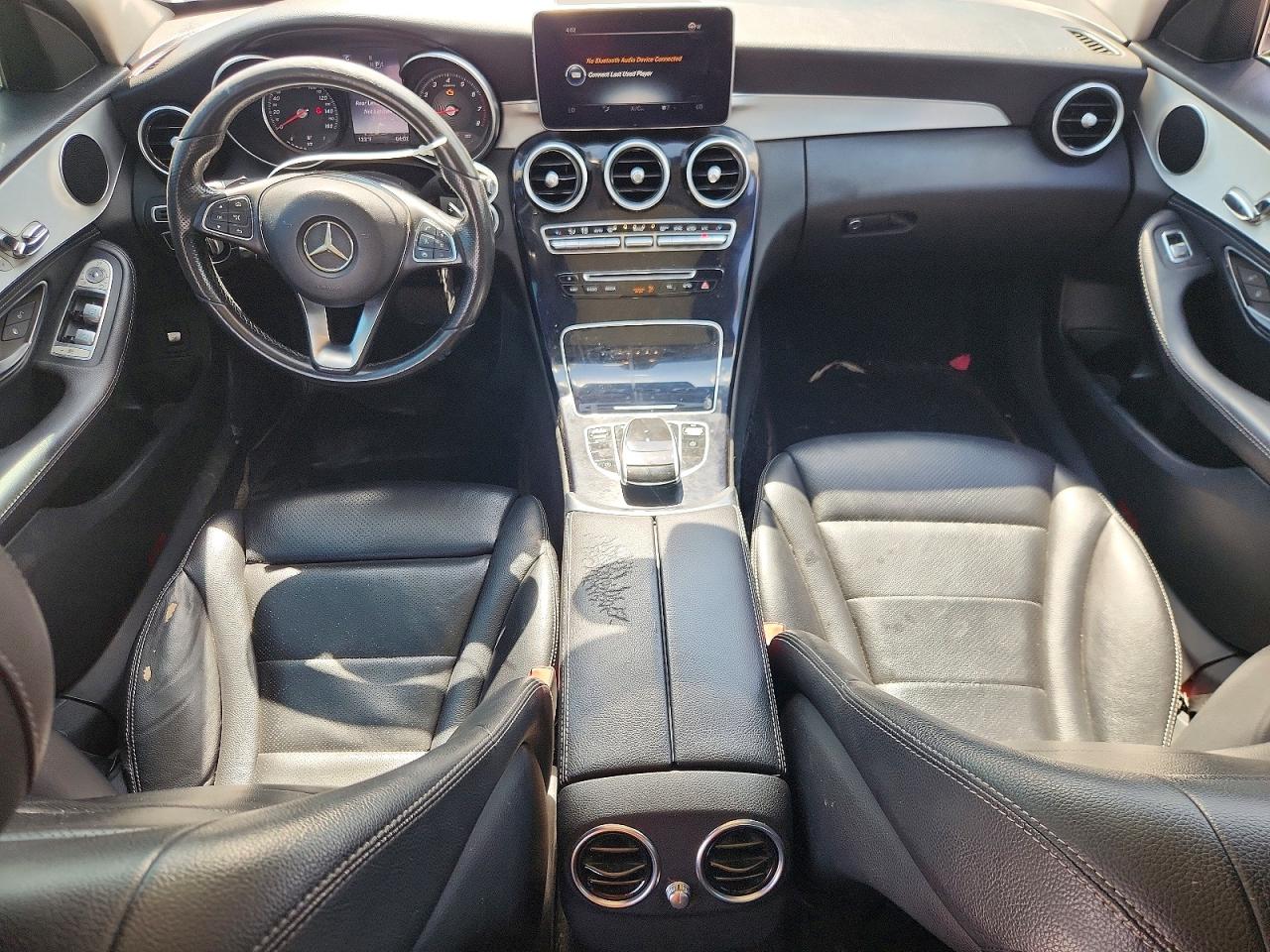 2015 Mercedes-benz C 300 Black vin: 55SWF4JB5FU087581