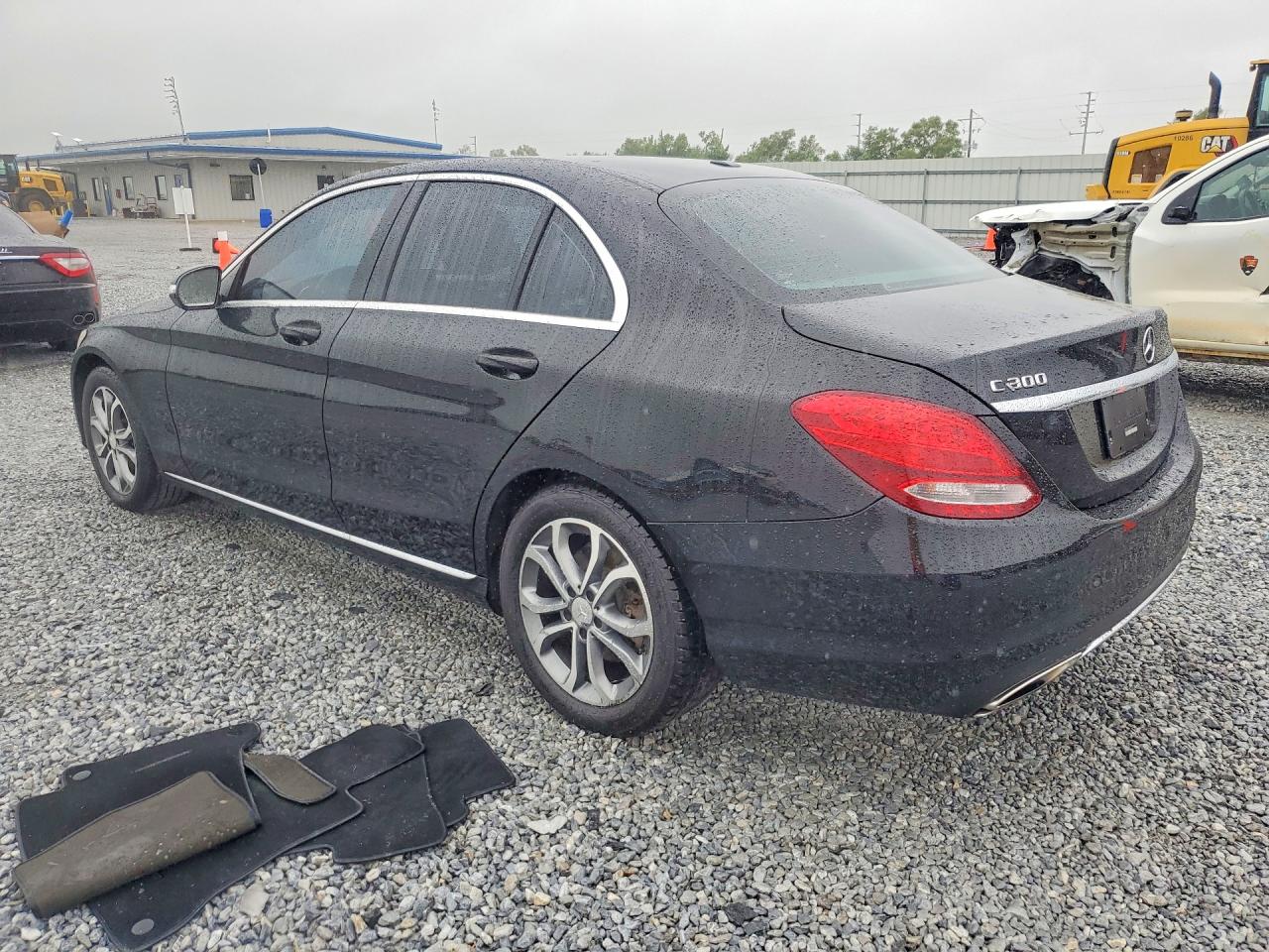 2015 Mercedes-benz C 300 Black vin: 55SWF4JB5FU093252