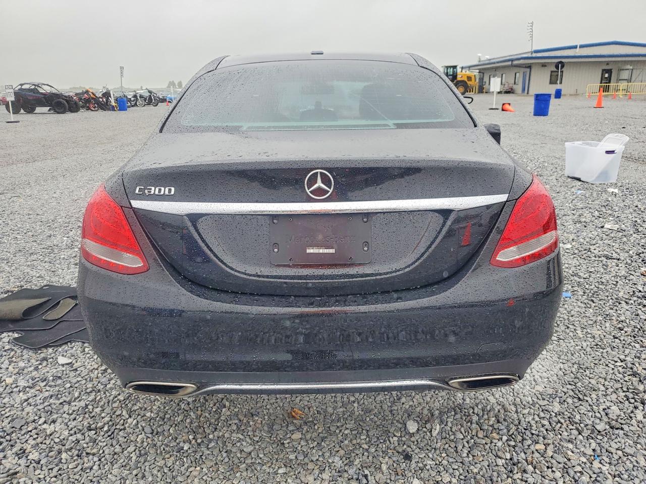 2015 Mercedes-benz C 300 Black vin: 55SWF4JB5FU093252
