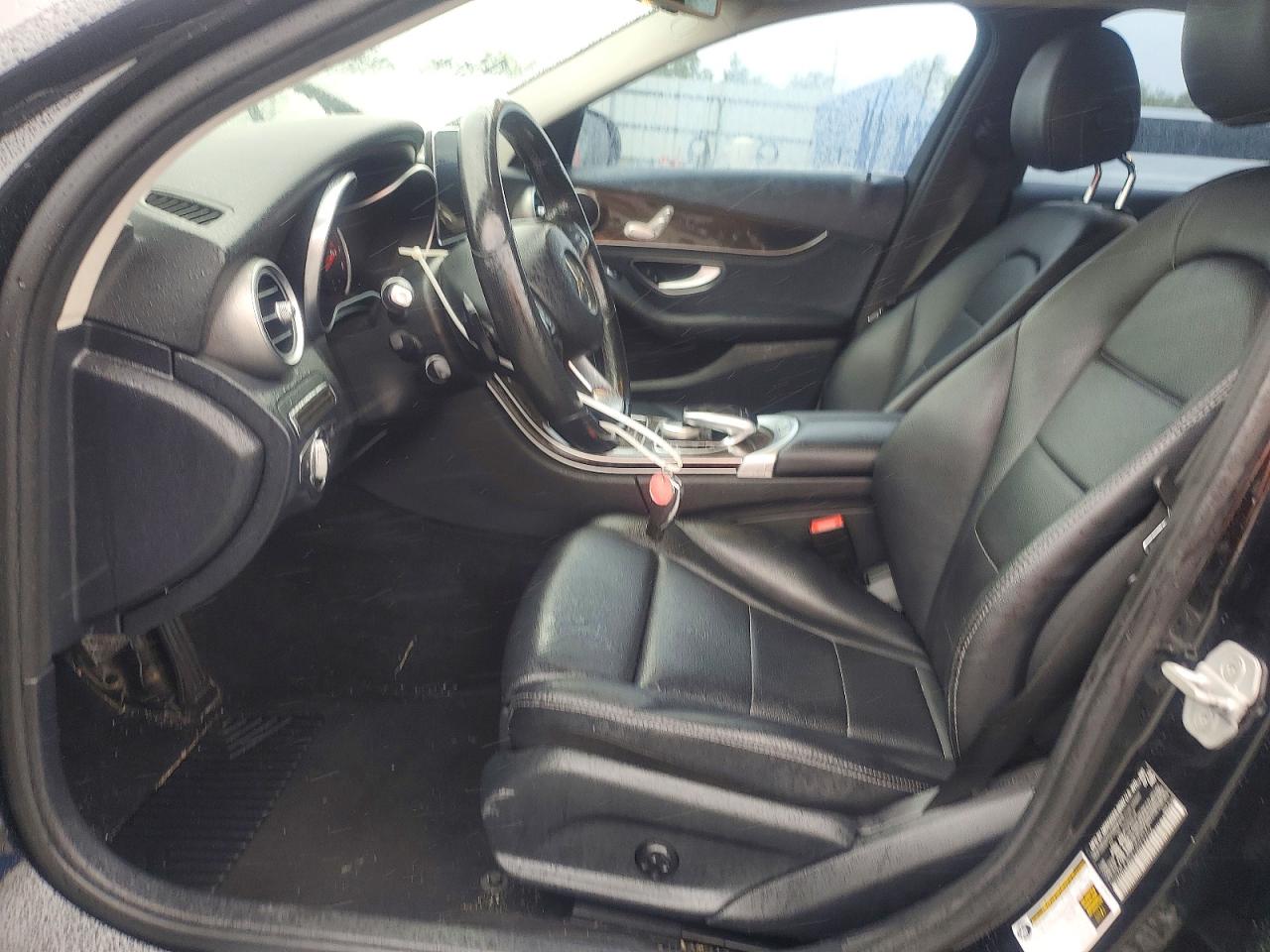 2015 Mercedes-benz C 300 Black vin: 55SWF4JB5FU093252