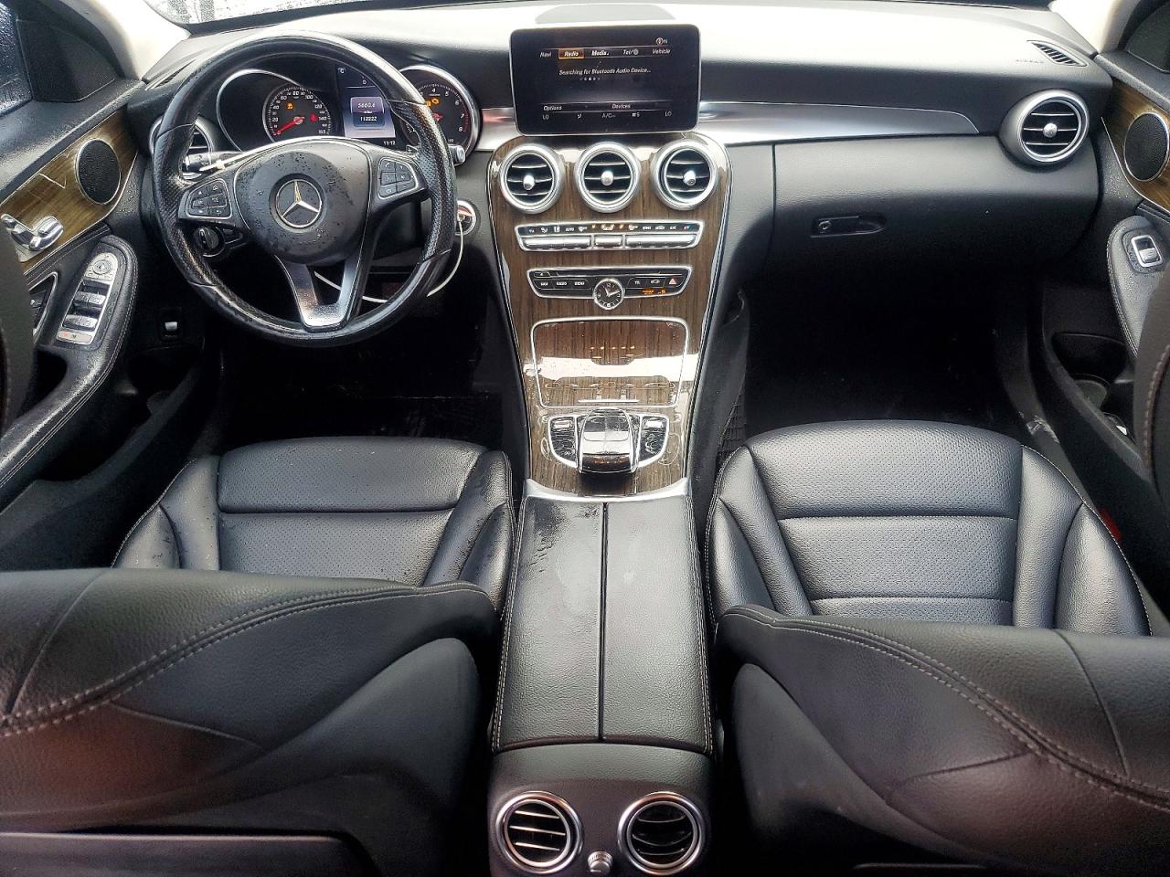 2015 Mercedes-benz C 300 Black vin: 55SWF4JB5FU093252