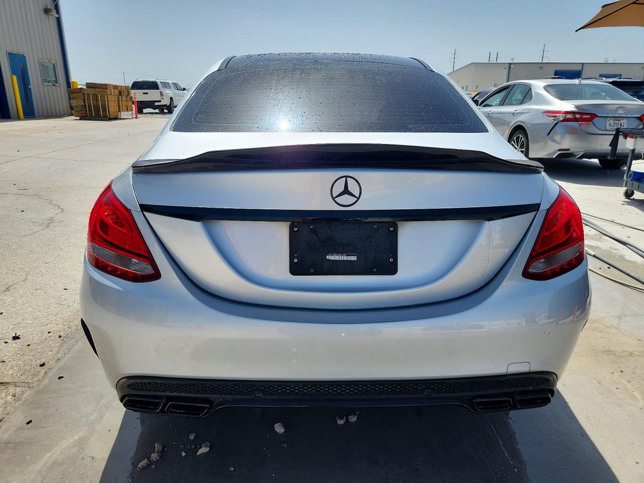 2015 Mercedes-benz C 300 Silver vin: 55SWF4JB6FU051365