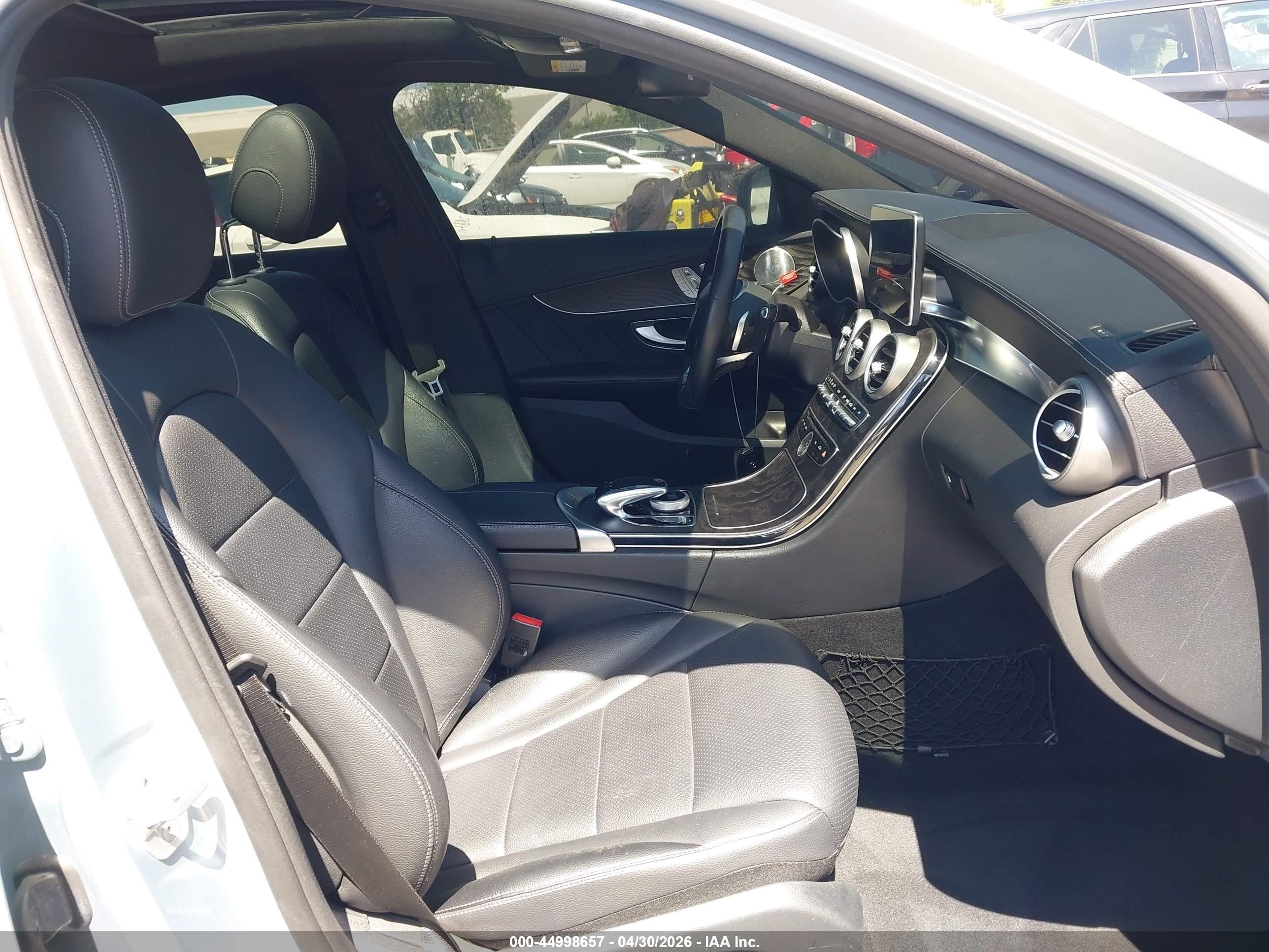 2015 Mercedes-benz C 300 Sport Silver vin: 55SWF4JB6FU086696