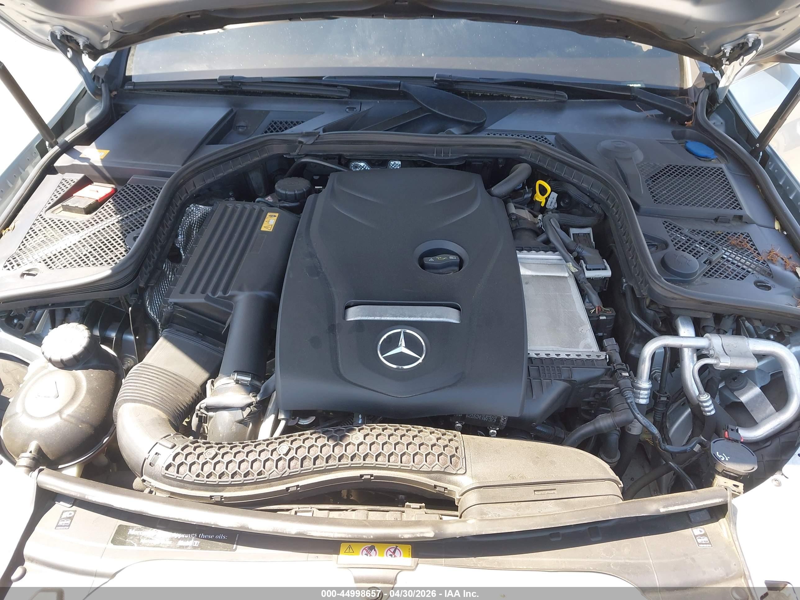 2015 Mercedes-benz C 300 Sport Silver vin: 55SWF4JB6FU086696