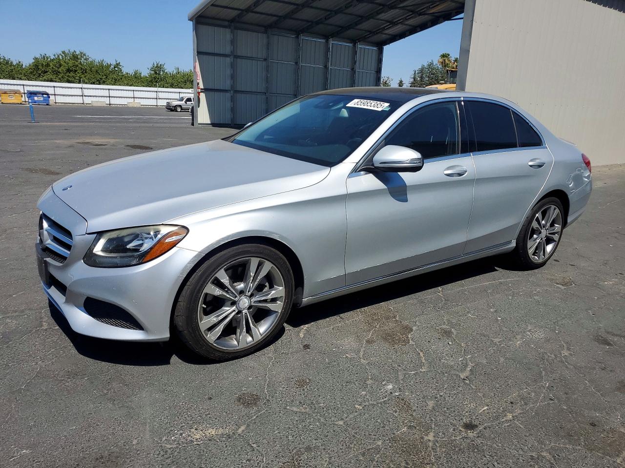 2016 Mercedes-benz C 300 Silver vin: 55SWF4JB6GU118497