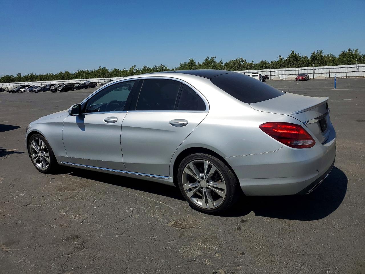2016 Mercedes-benz C 300 Silver vin: 55SWF4JB6GU118497