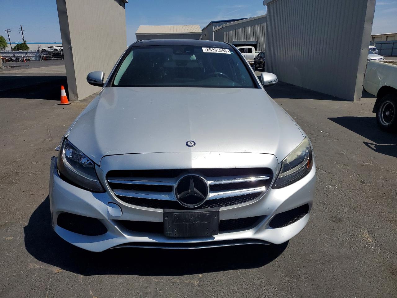 2016 Mercedes-benz C 300 Silver vin: 55SWF4JB6GU118497