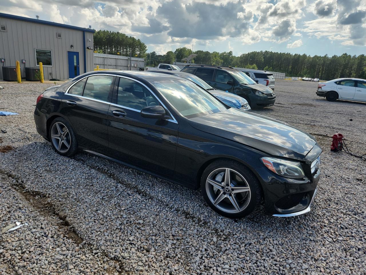 2018 Mercedes-benz C 300 Черный vin: 55SWF4JB6JU280993