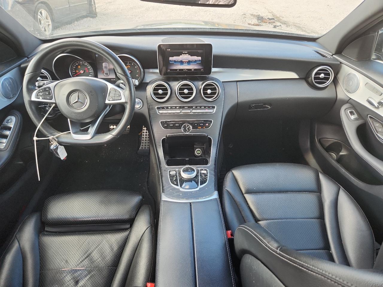 2018 Mercedes-benz C 300 Черный vin: 55SWF4JB6JU280993