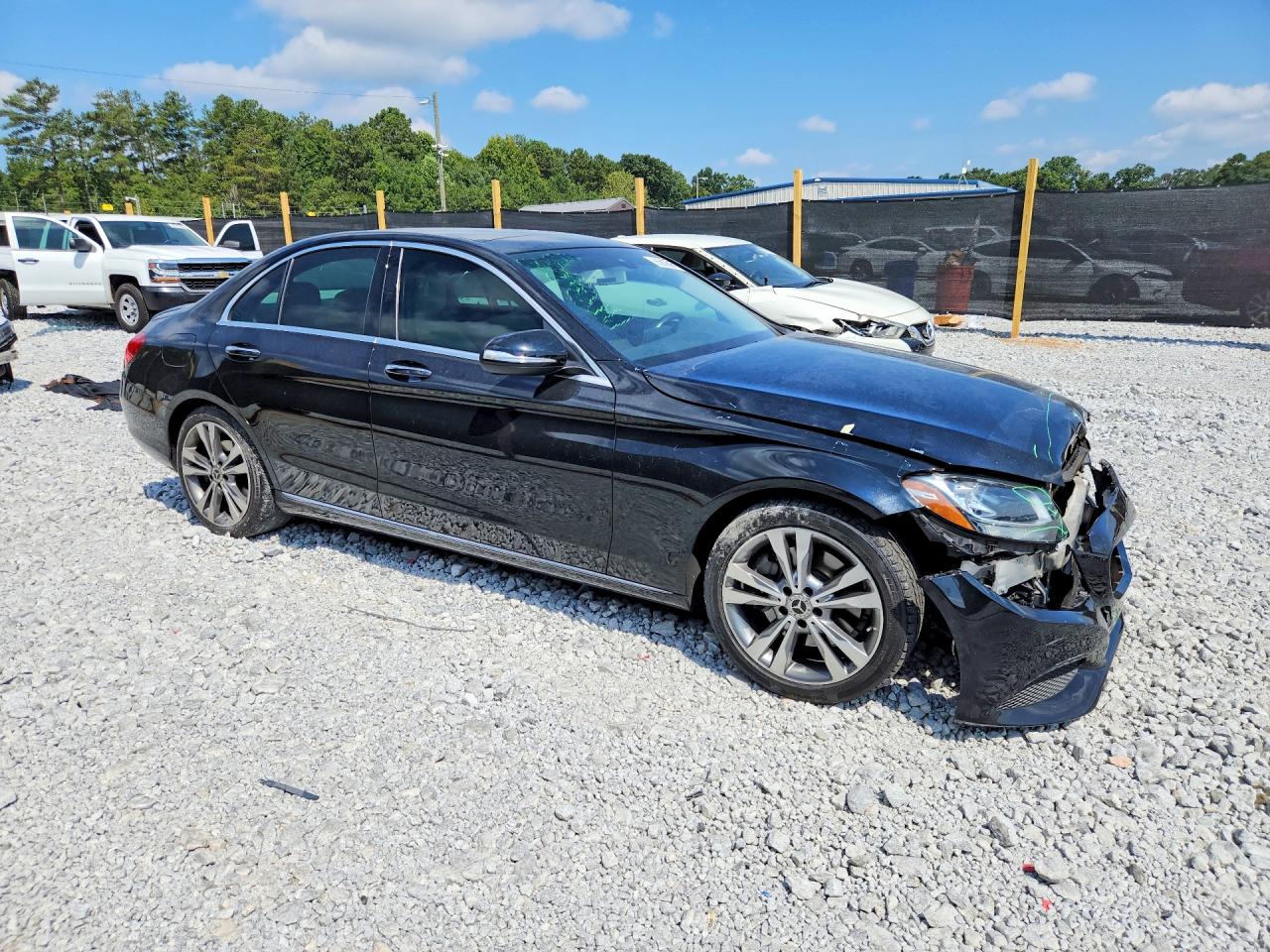 2015 Mercedes-benz C 300 Black vin: 55SWF4JB7FU061550