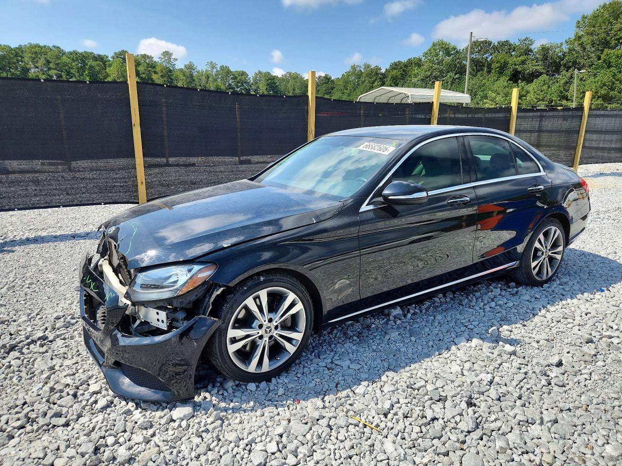 2015 Mercedes-benz C 300 Black vin: 55SWF4JB7FU061550