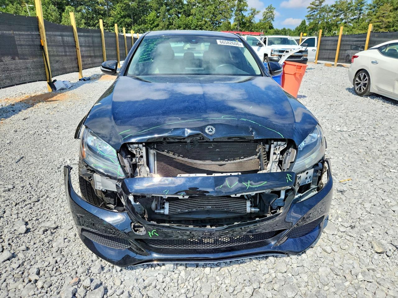 2015 Mercedes-benz C 300 Black vin: 55SWF4JB7FU061550