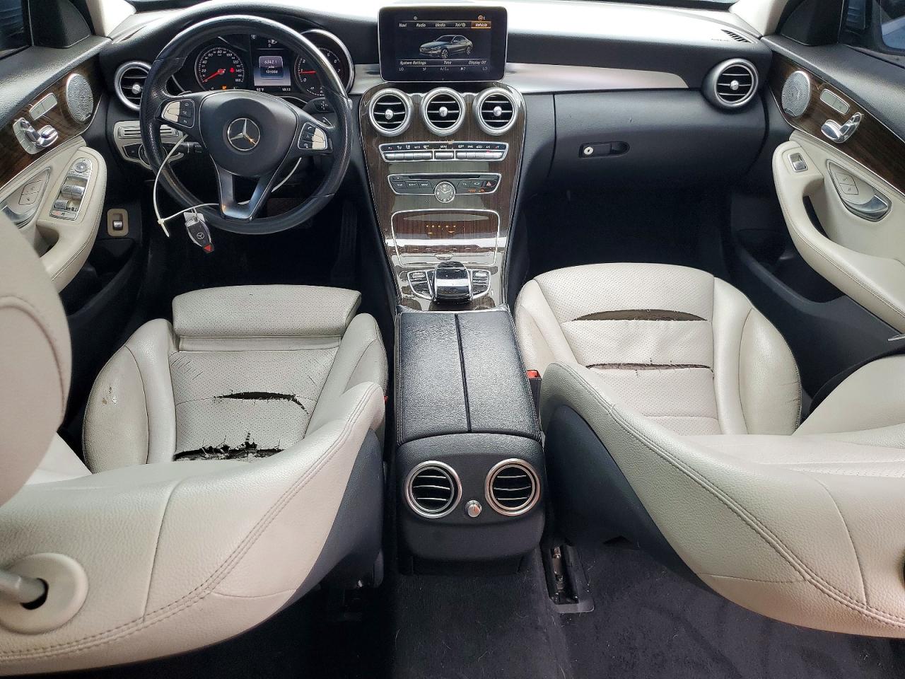 2015 Mercedes-benz C 300 Blue vin: 55SWF4JB7FU068563