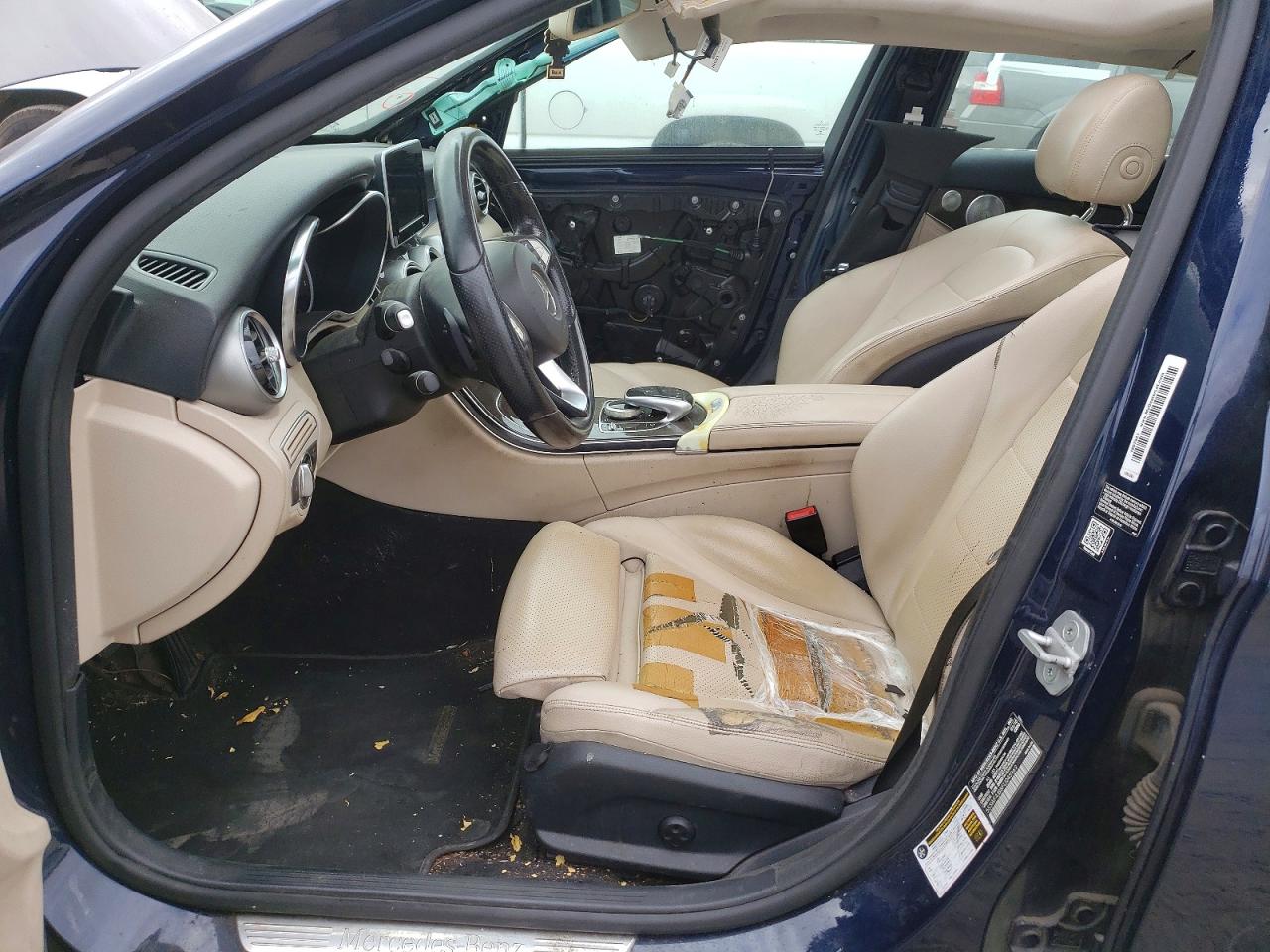 2015 Mercedes-benz C 300 Blue vin: 55SWF4JB8FU045969