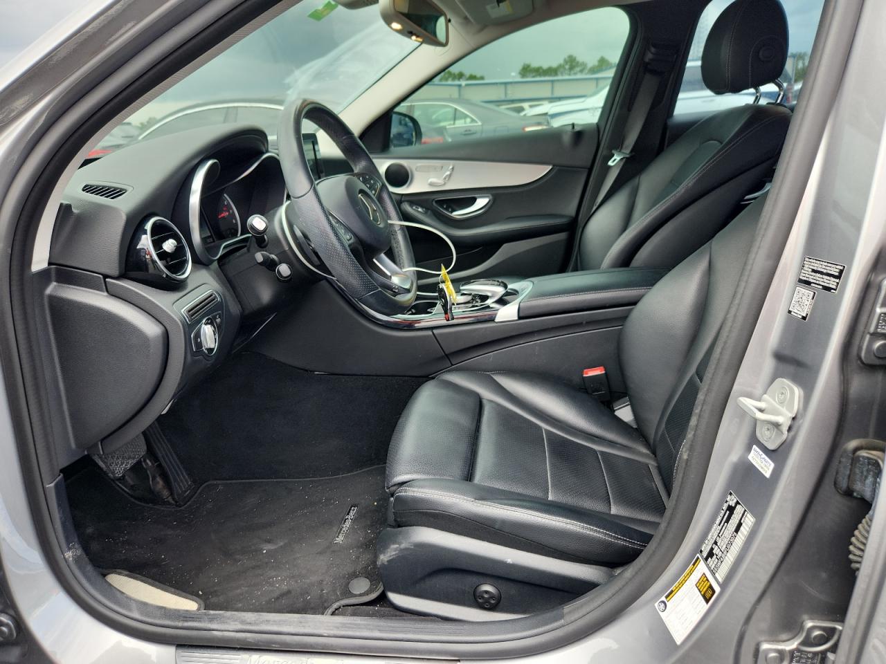 2015 Mercedes-benz C 300 Серый vin: 55SWF4JB8FU073075