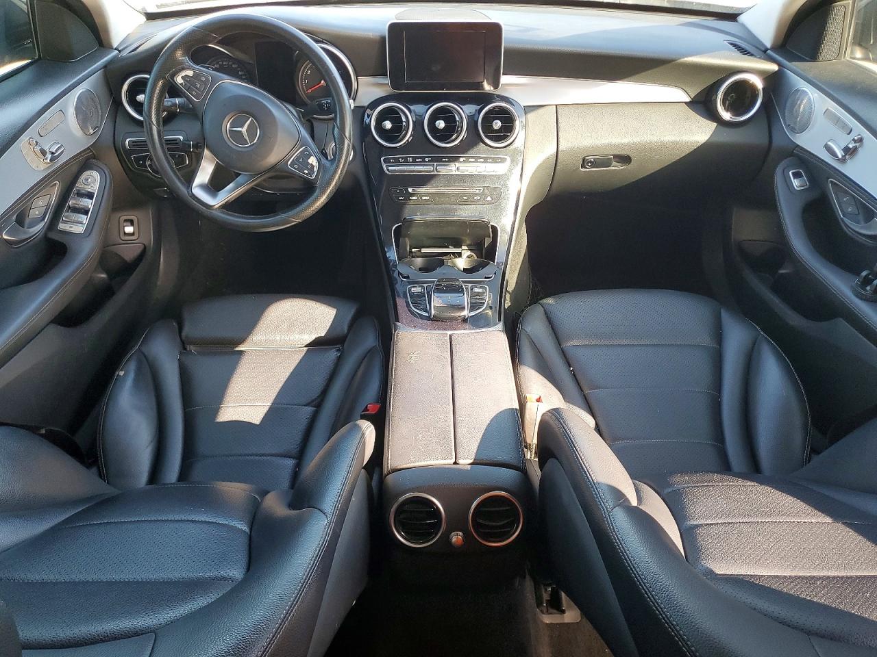 2015 Mercedes-benz C 300 Gray vin: 55SWF4JB9FU050923
