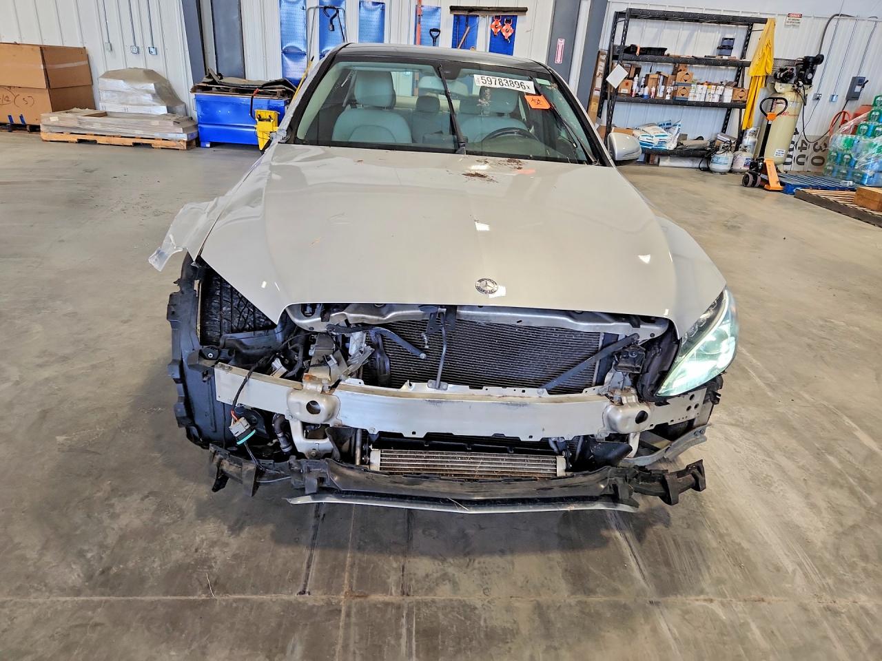 2015 Mercedes-benz C 300 Silver vin: 55SWF4JB9FU056981