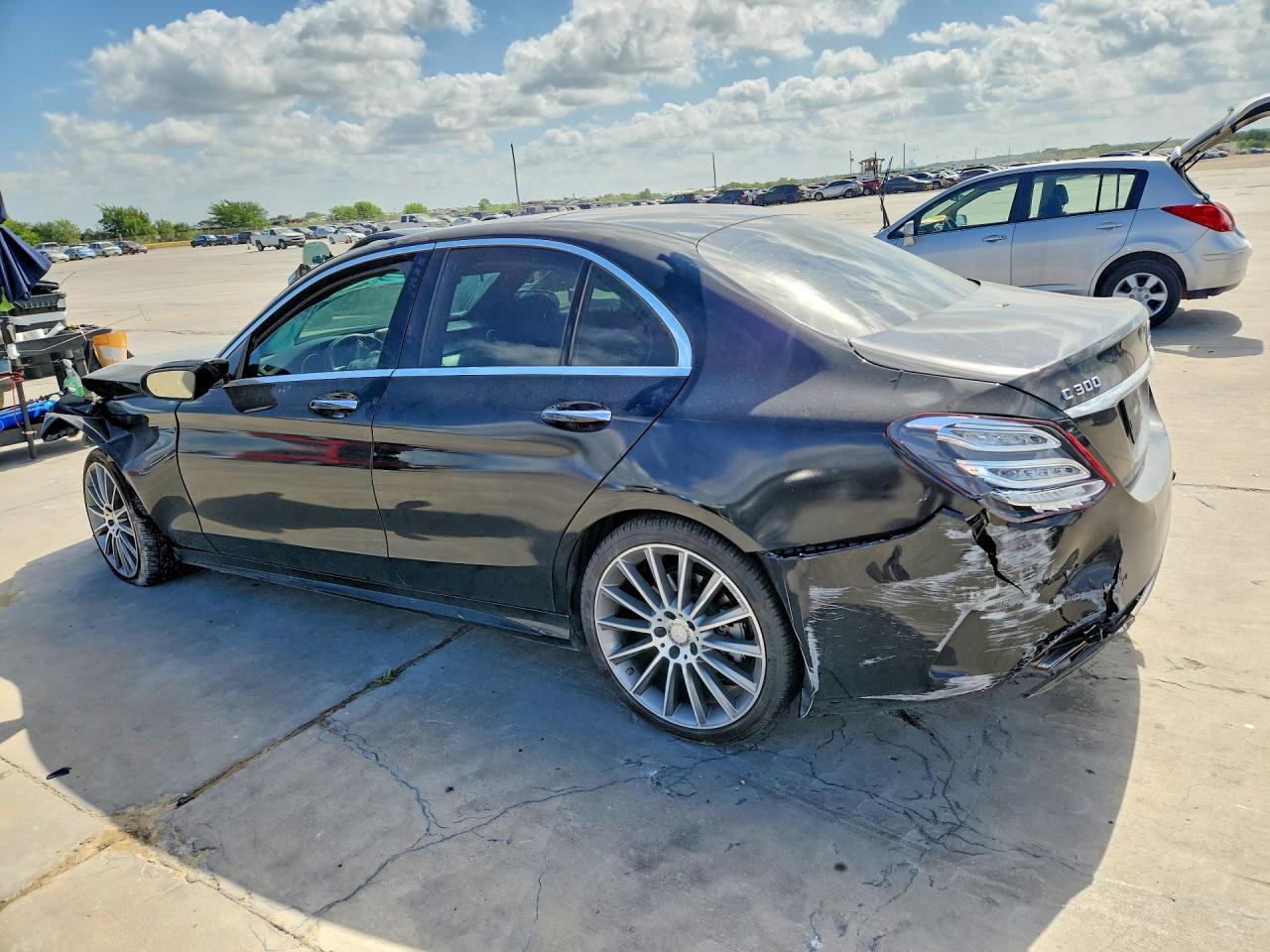 2015 Mercedes-benz C 300 Black vin: 55SWF4JB9FU057449