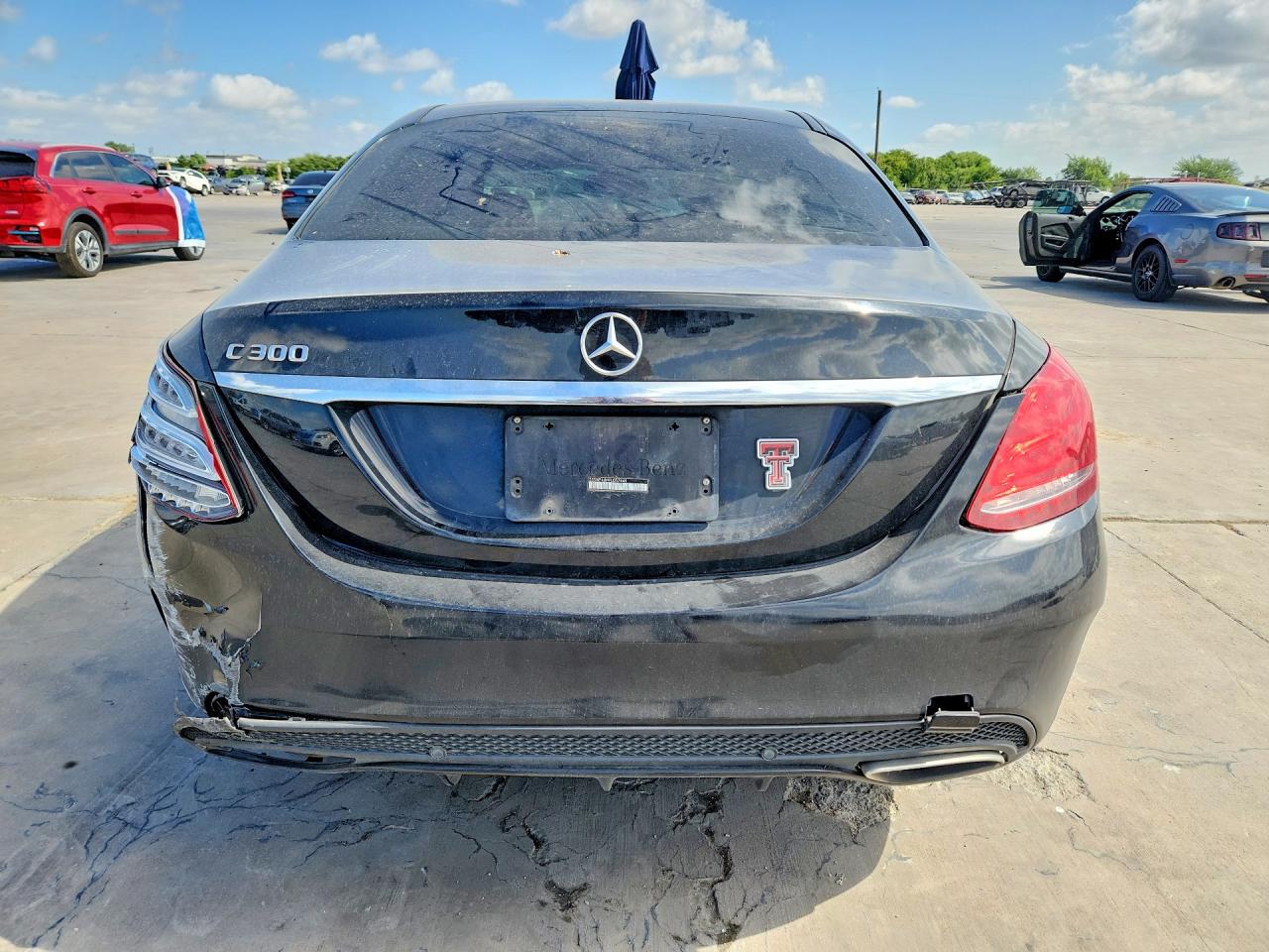 2015 Mercedes-benz C 300 Black vin: 55SWF4JB9FU057449