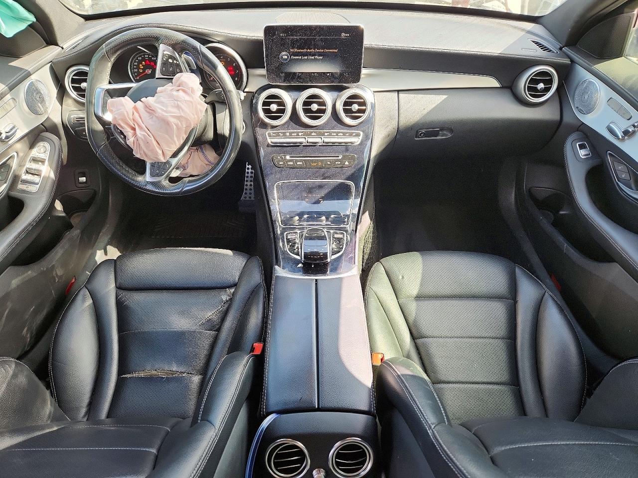 2015 Mercedes-benz C 300 Black vin: 55SWF4JB9FU057449