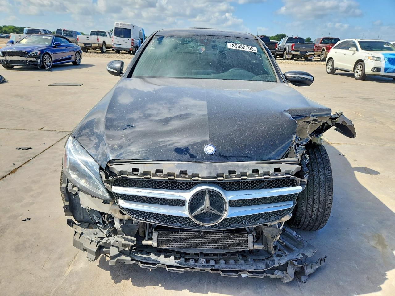 2015 Mercedes-benz C 300 Black vin: 55SWF4JB9FU057449