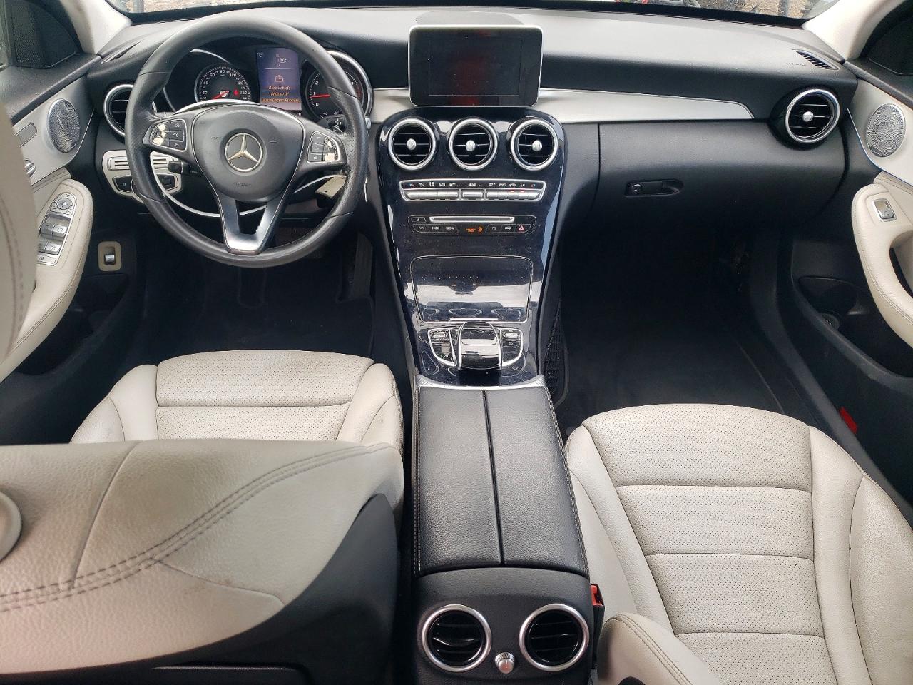 2015 Mercedes-benz C 300 Gray vin: 55SWF4JB9FU064076