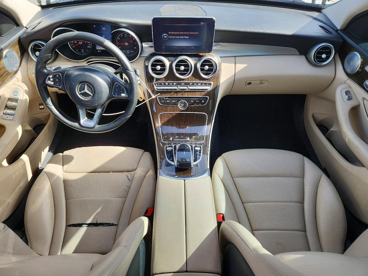 2015 Mercedes-benz C 300 Brown vin: 55SWF4JB9FU070198