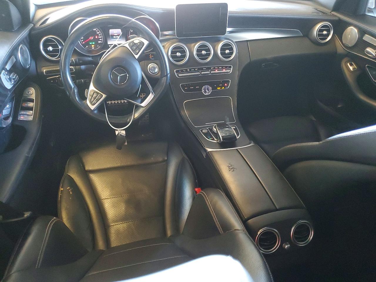 2015 Mercedes-benz C 300 Silver vin: 55SWF4JBXFU046217