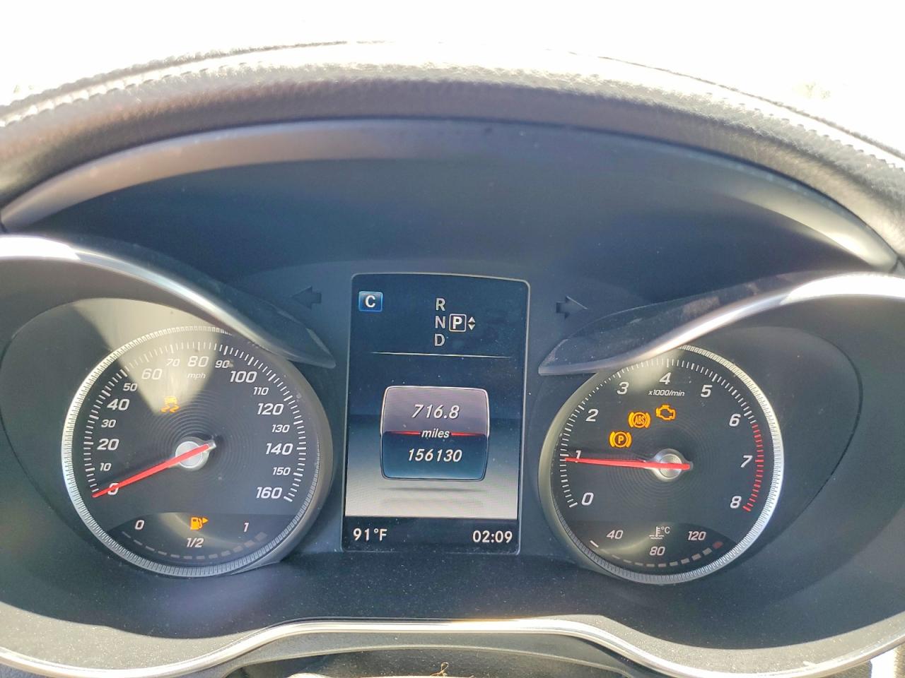 2015 Mercedes-benz C 300 Blue vin: 55SWF4JBXFU054981