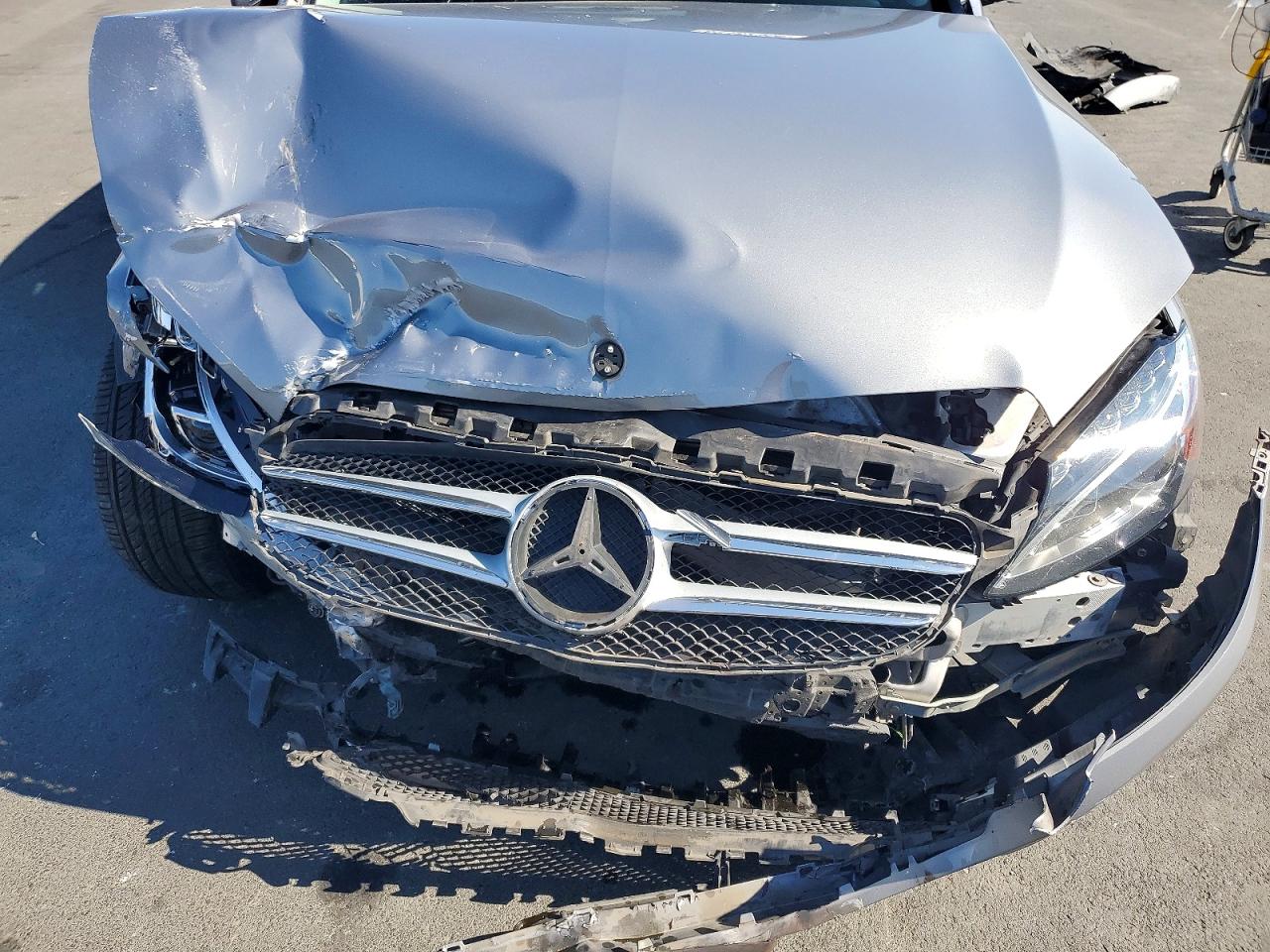 2015 Mercedes-benz C 300 Silver vin: 55SWF4JBXFU073448