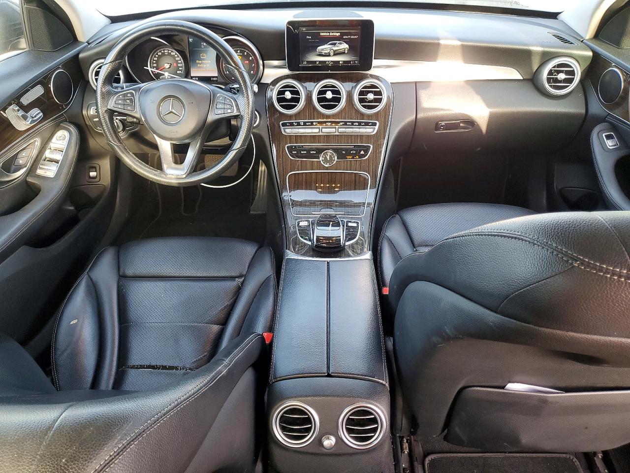 2015 Mercedes-benz C 300 Gray vin: 55SWF4JBXFU077239