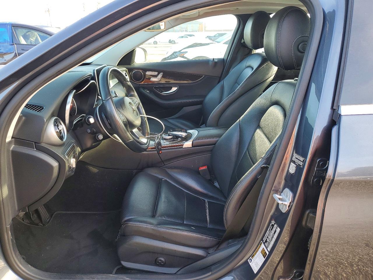 2015 Mercedes-benz C 300 Gray vin: 55SWF4JBXFU077239