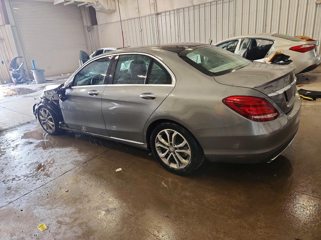 2015 Mercedes-benz C 300 Серебряный vin: 55SWF4JBXFU084935