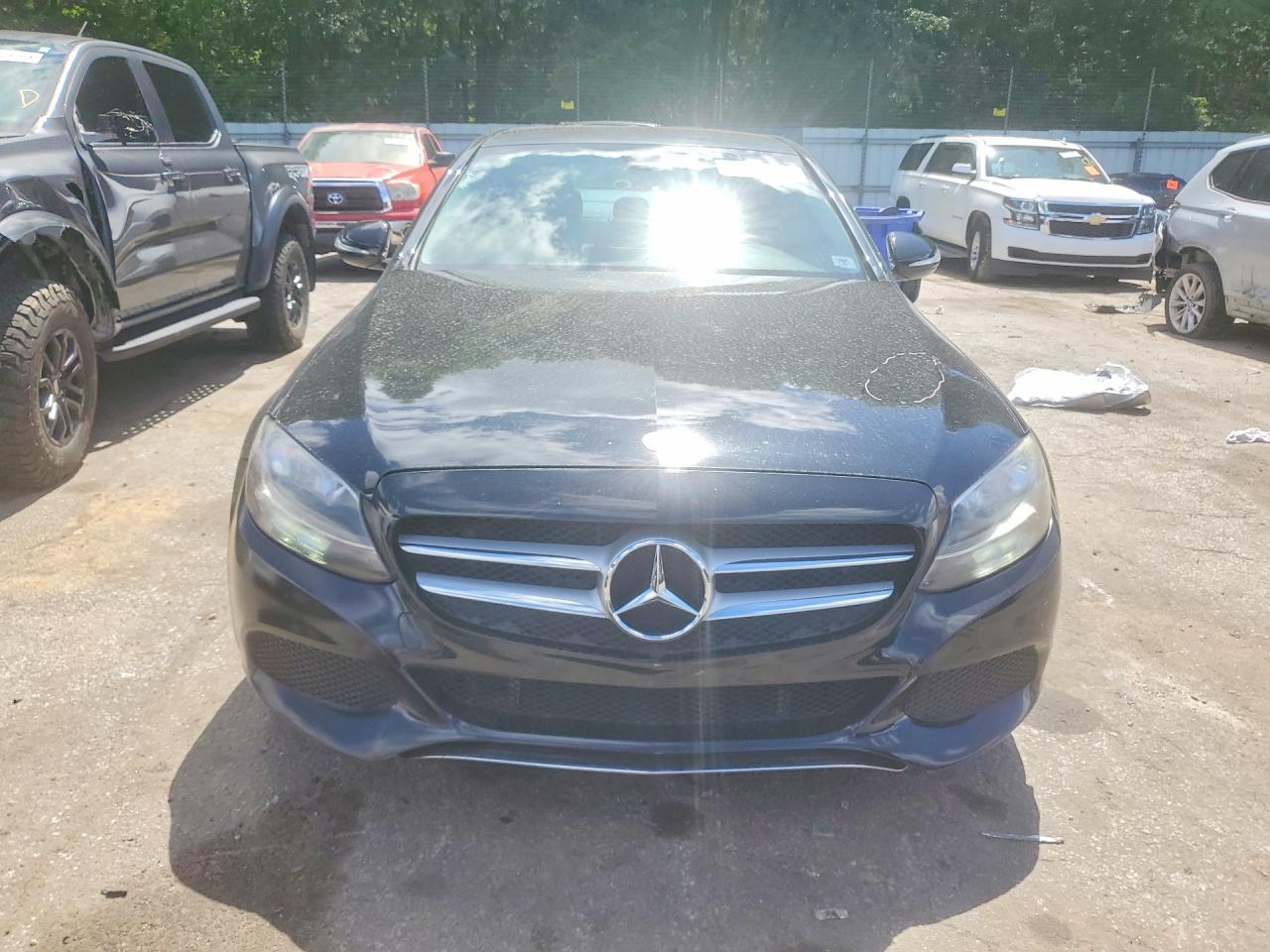 2015 Mercedes-benz C 300 Black vin: 55SWF4JBXFU085423