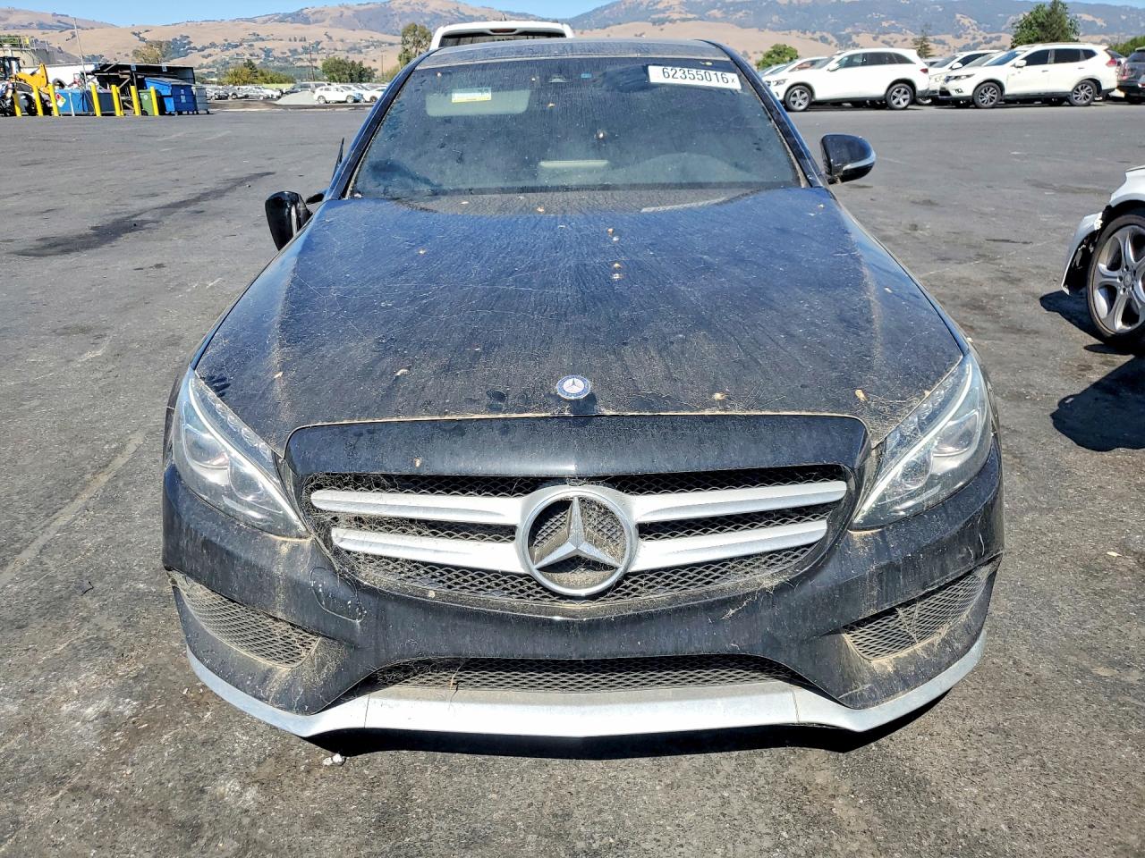 2015 Mercedes-benz C 300 Black vin: 55SWF4JBXFU090105