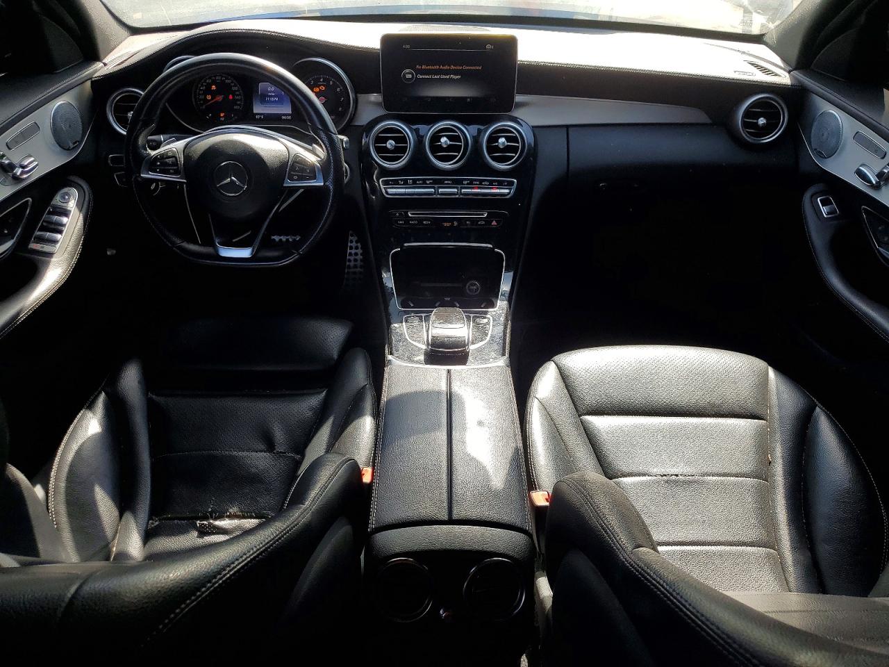 2015 Mercedes-benz C 300 Black vin: 55SWF4JBXFU090105