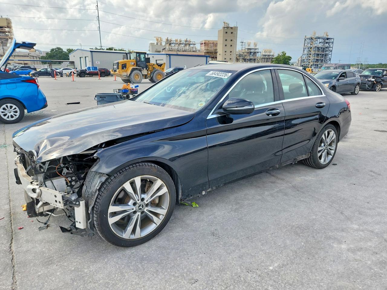 2017 Mercedes-benz C 300 Black vin: 55SWF4JBXHU233203