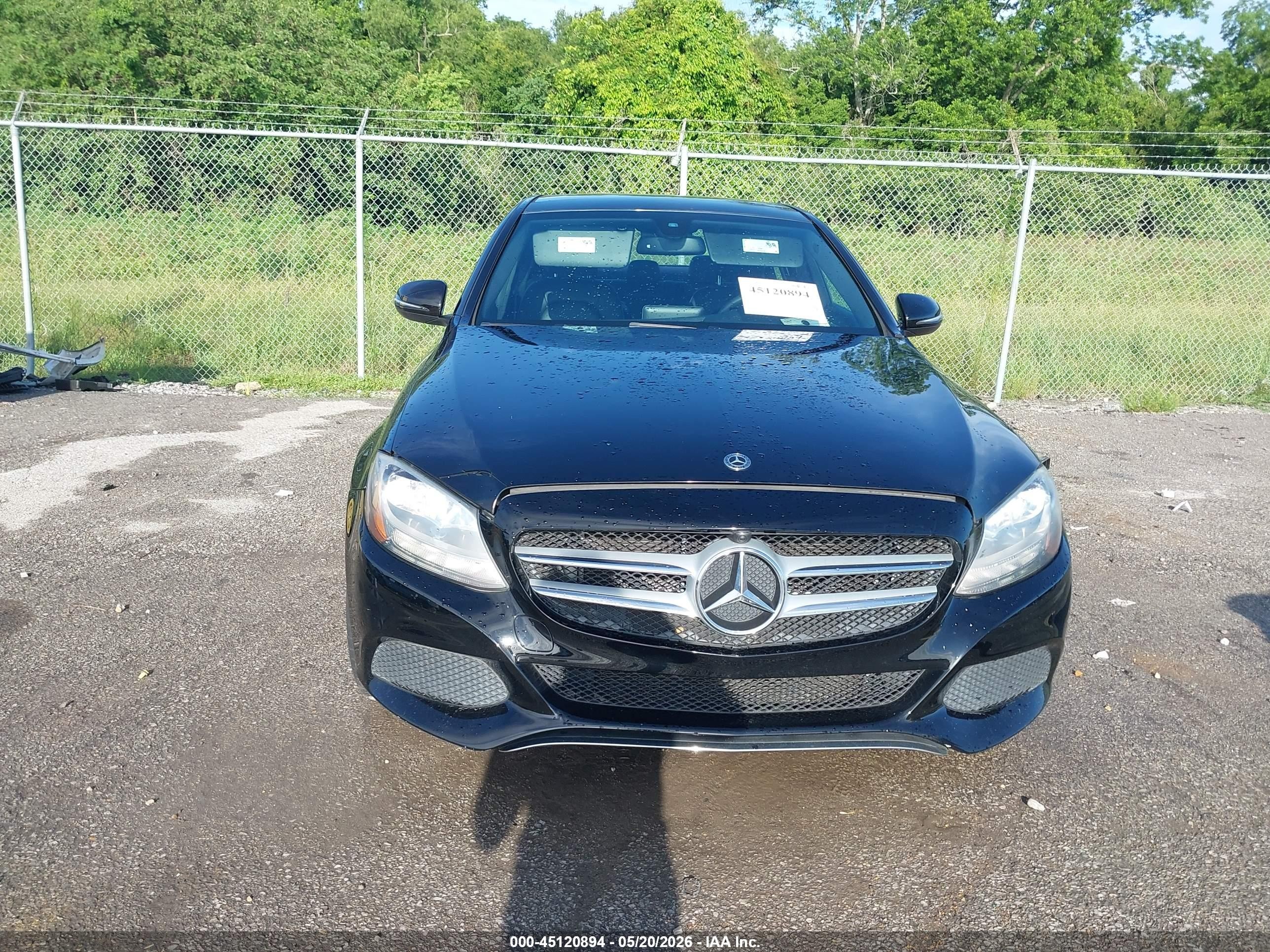 2018 Mercedes-benz C 300 Черный vin: 55SWF4JBXJU237953