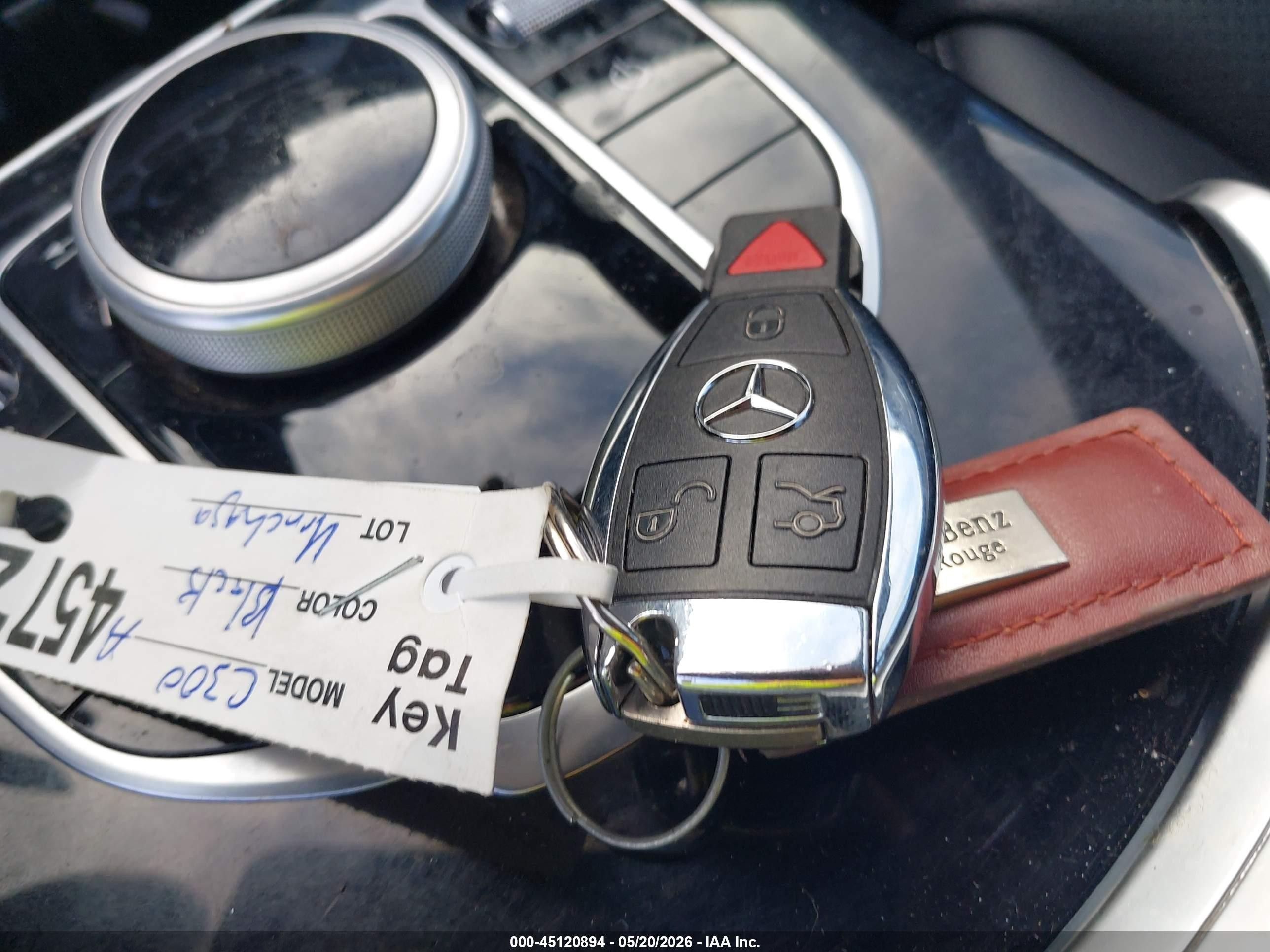 2018 Mercedes-benz C 300 Черный vin: 55SWF4JBXJU237953