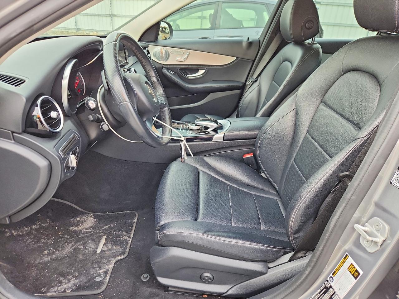 2015 Mercedes-benz C 300 4matic Gray vin: 55SWF4KB0FU010776