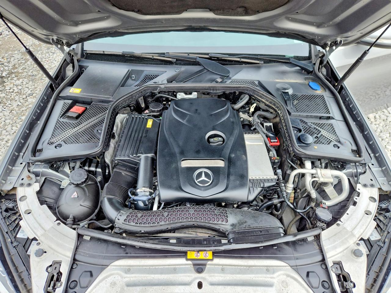 2015 Mercedes-benz C 300 4matic Gray vin: 55SWF4KB0FU010776
